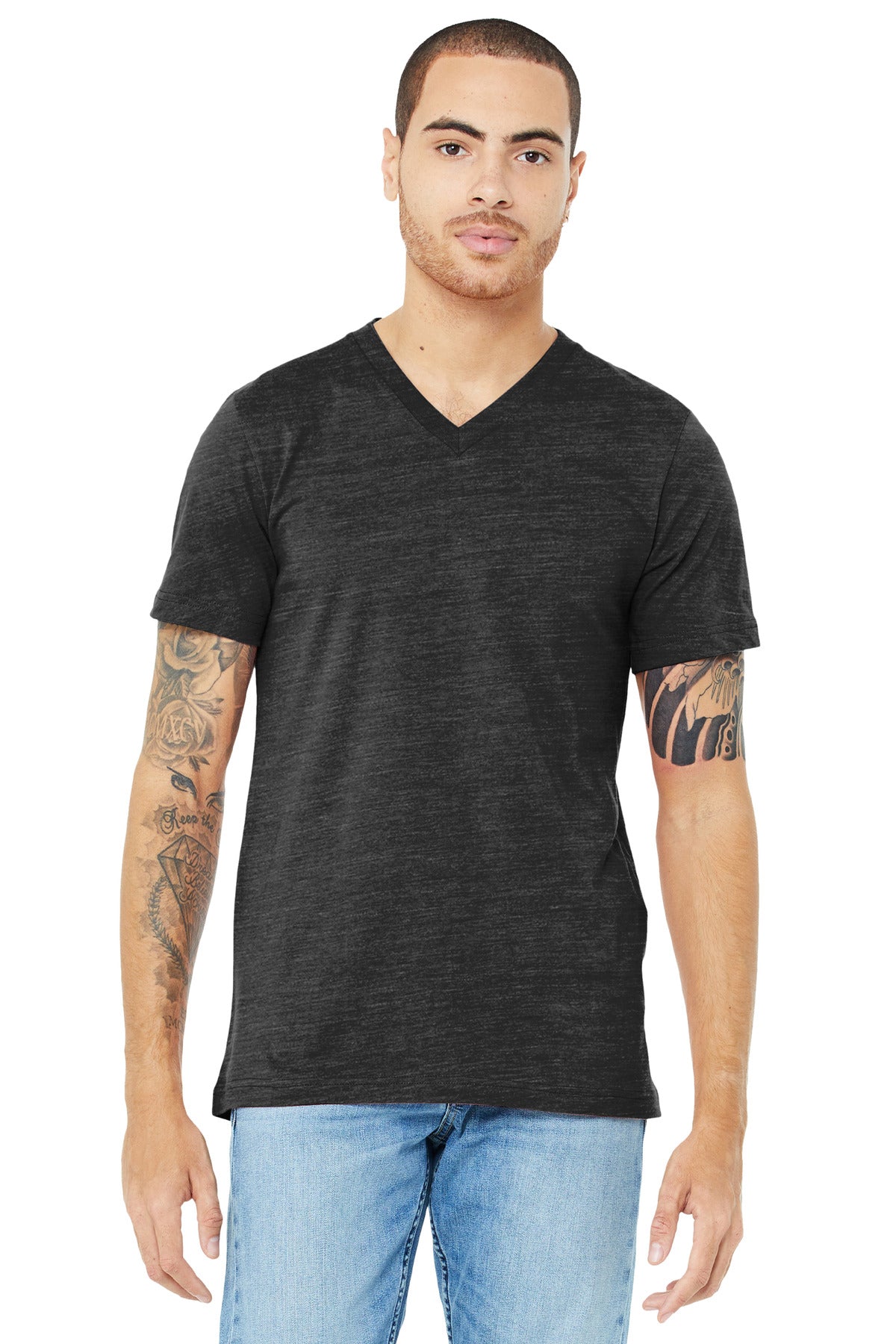Model Charcoal Black Slub