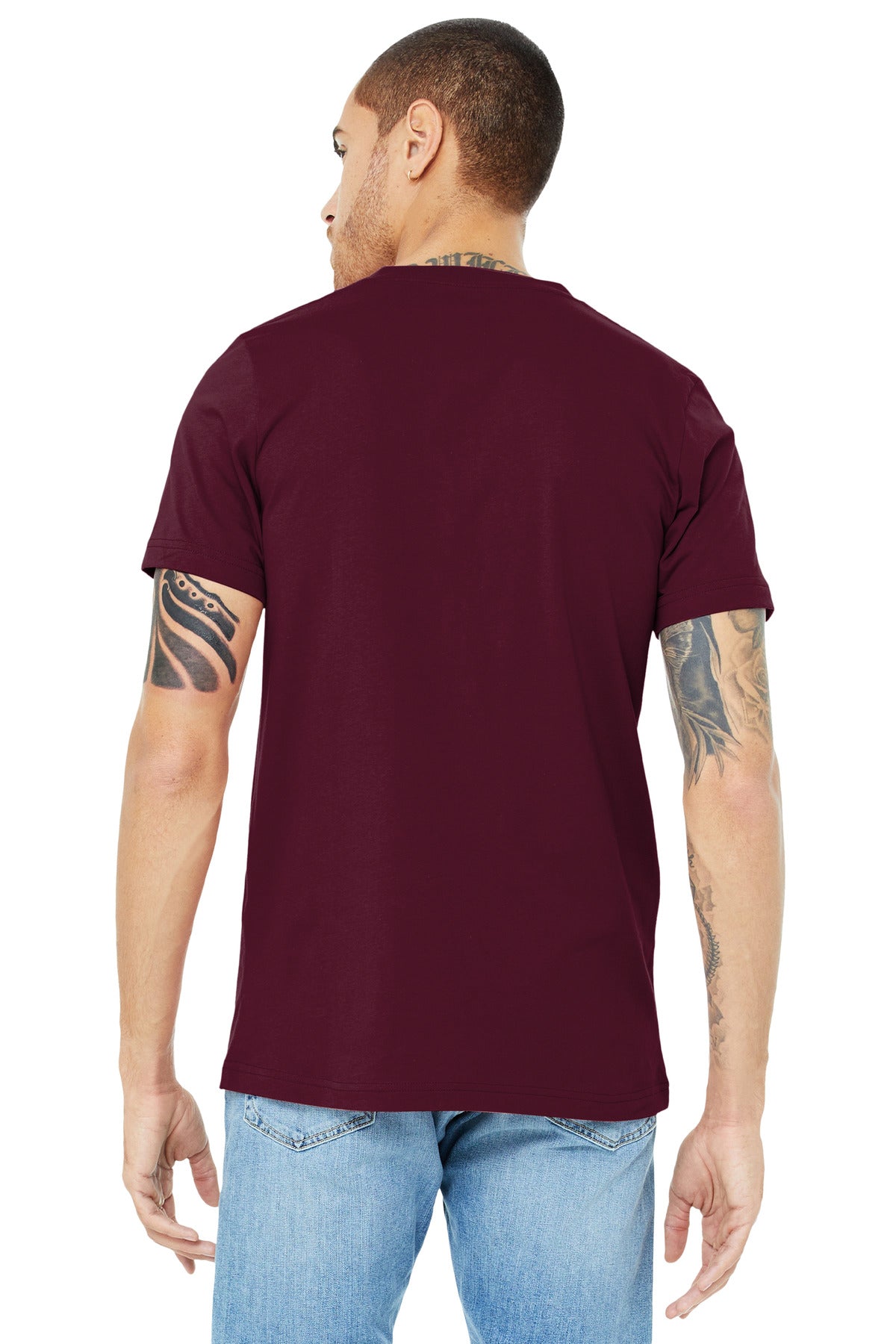 Back Model Maroon