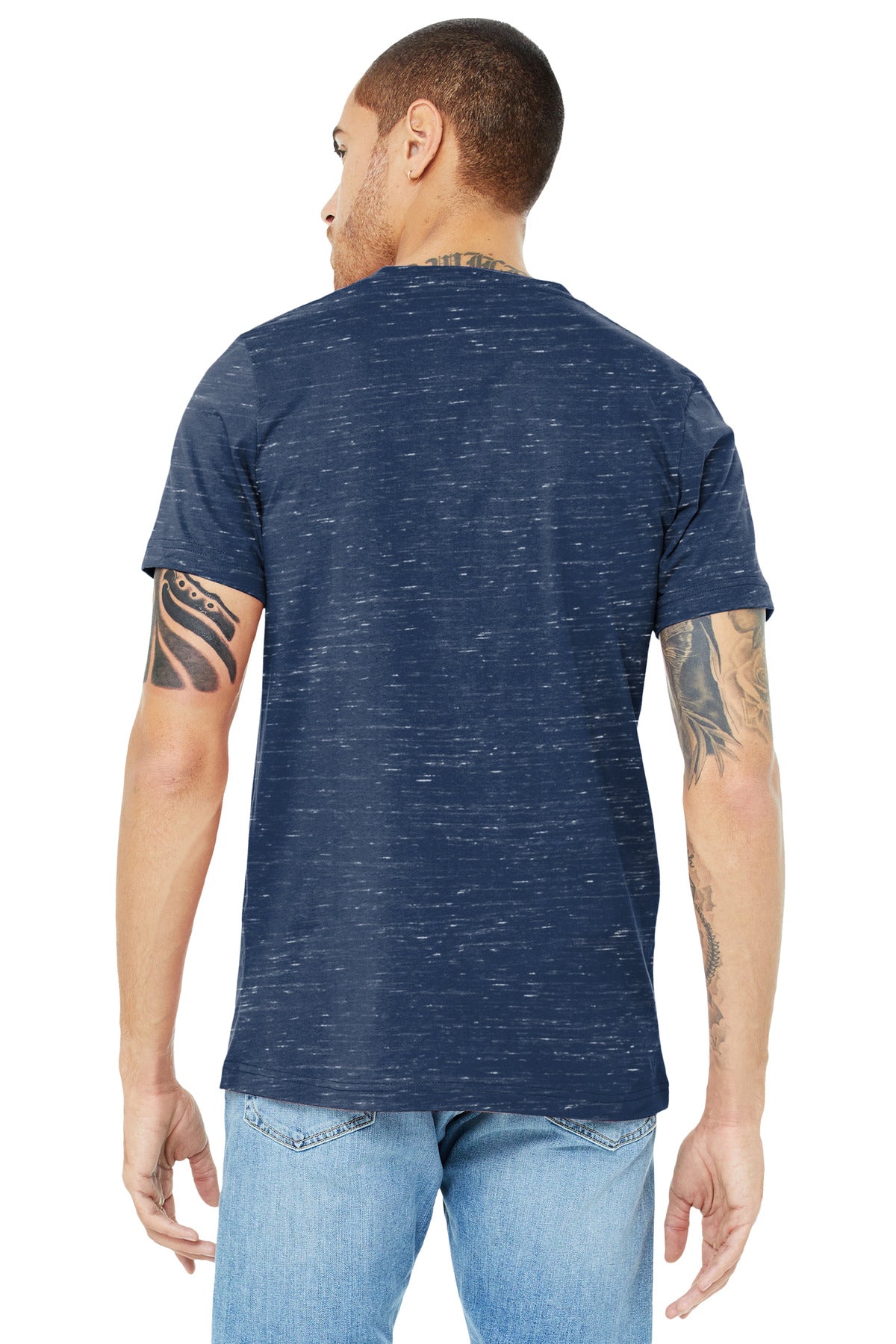 Back Model Navy Marble