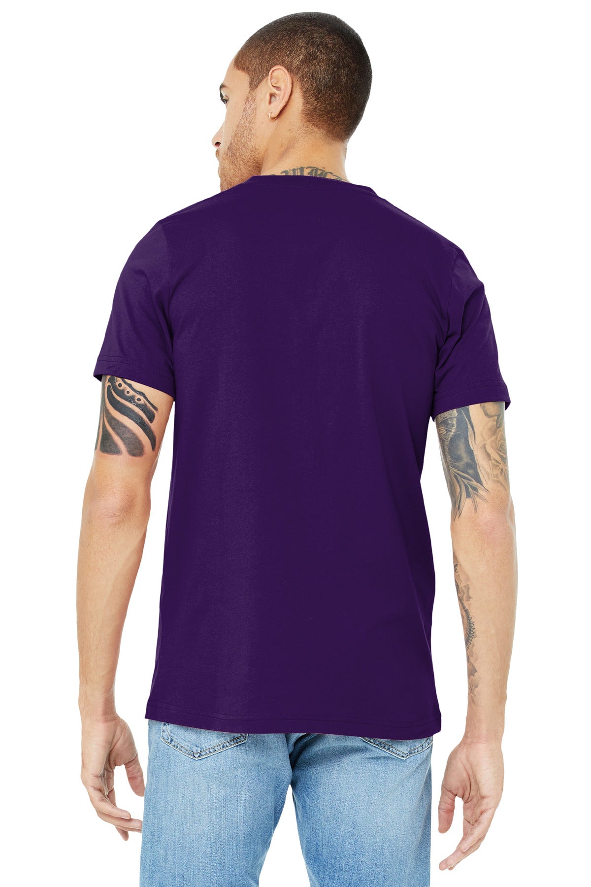 Back Model Team Purple