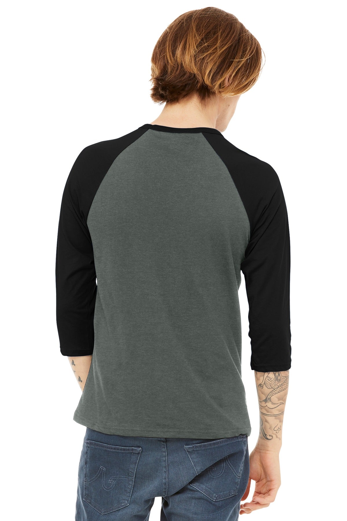 Back Model Deep Heather/ Black