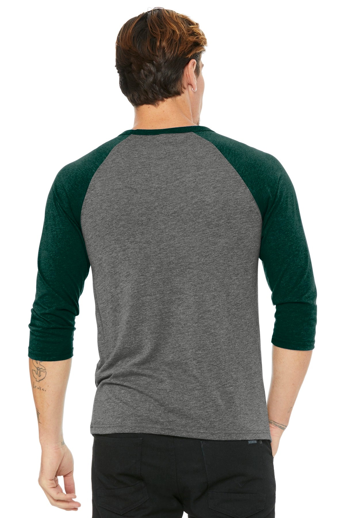 Back Model Grey/ Emerald Triblend