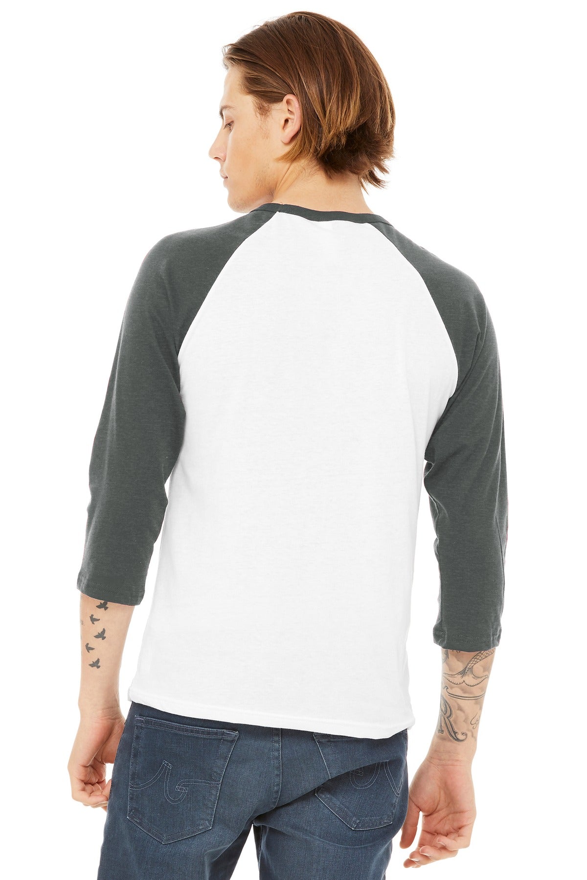 Back Model White/ Deep Heather