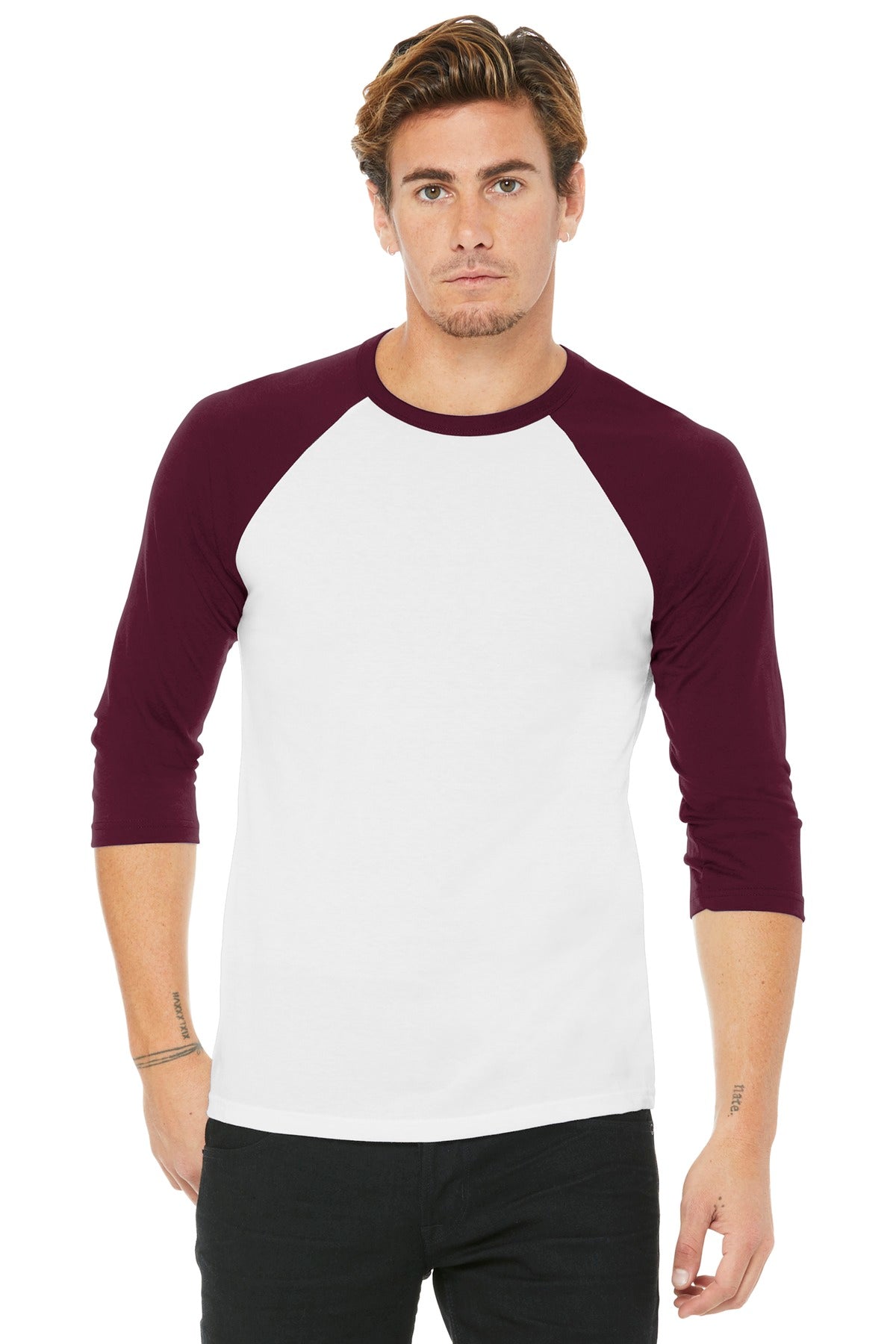Model White/ Maroon