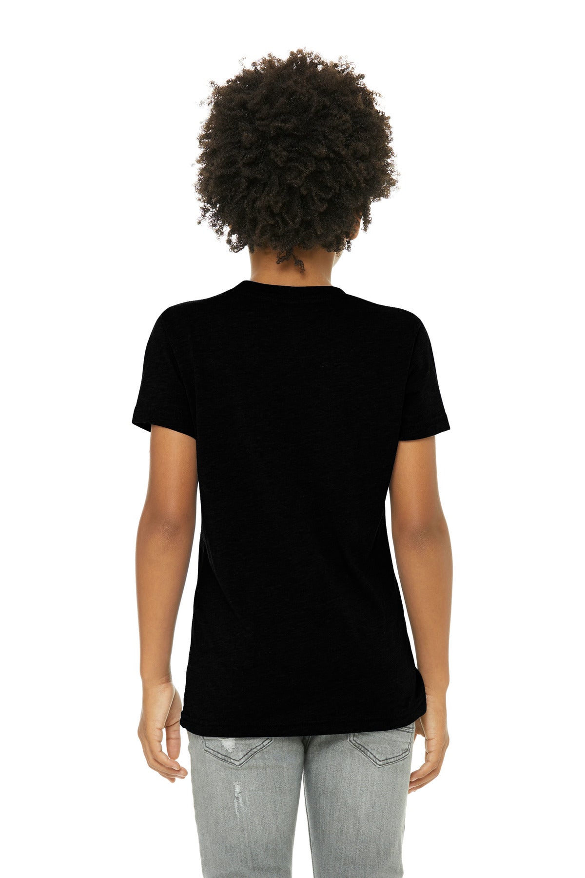 Back Model Solid Black Triblend