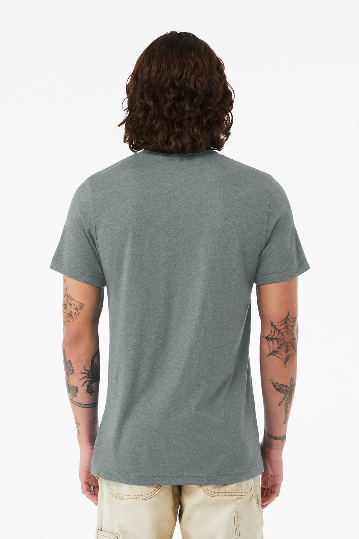 Back Model Blue Storm Triblend