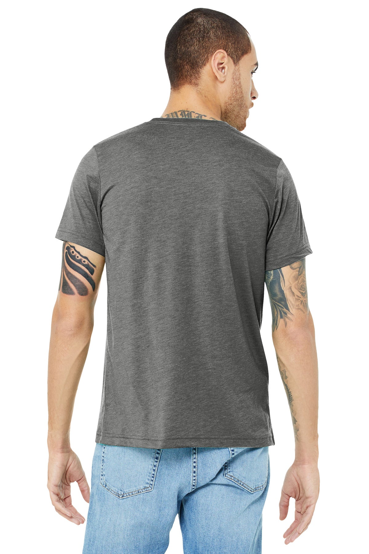 Back Model Grey Triblend