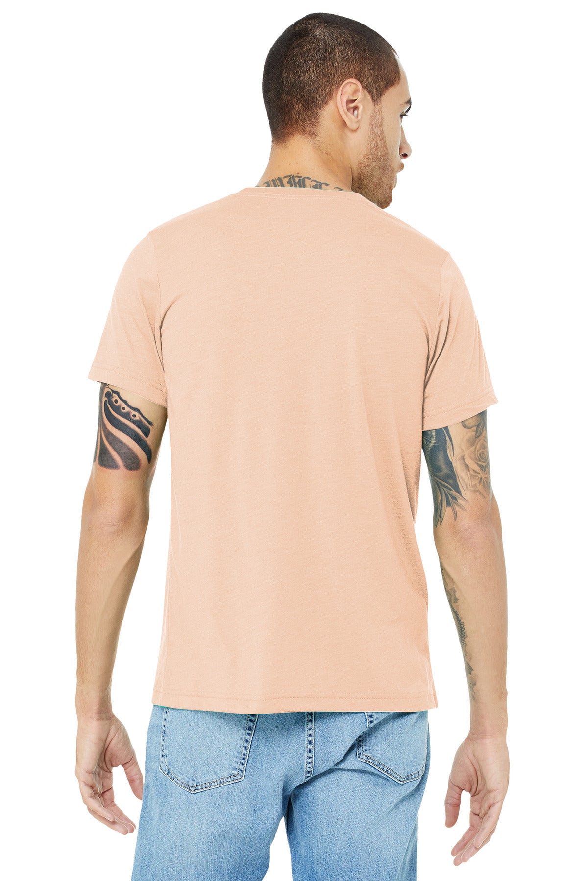 Back Model Peach Triblend