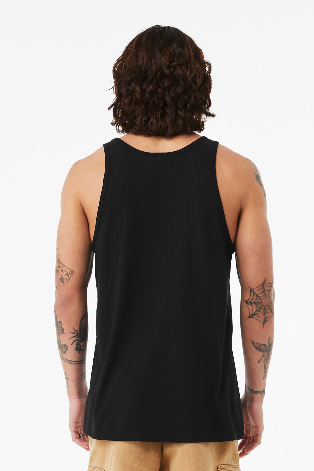 Back Model Solid Black Blend