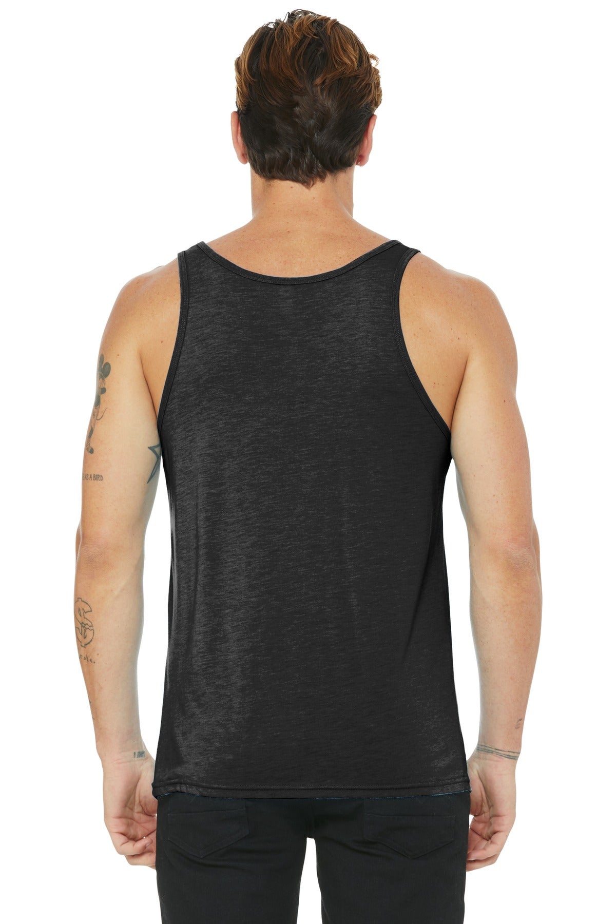 Back Model Charcoal-Black Triblend