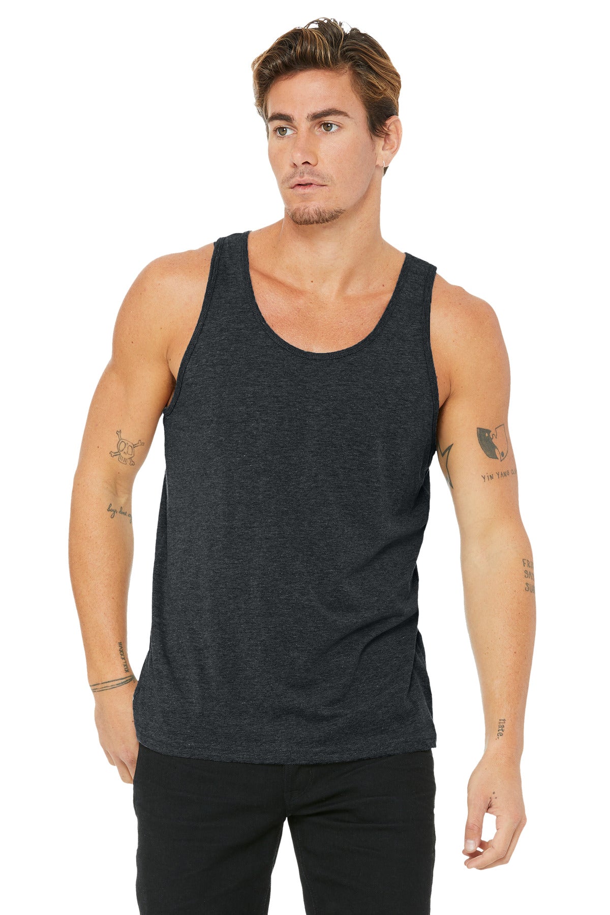 Model Dark Grey Heather