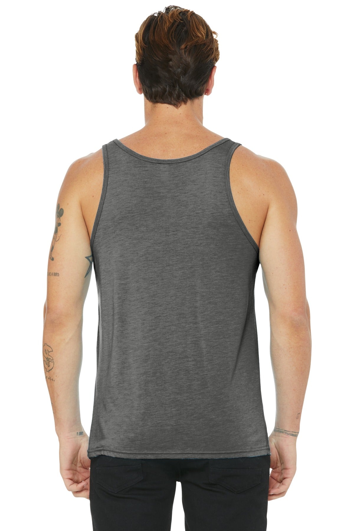Back Model Grey Triblend