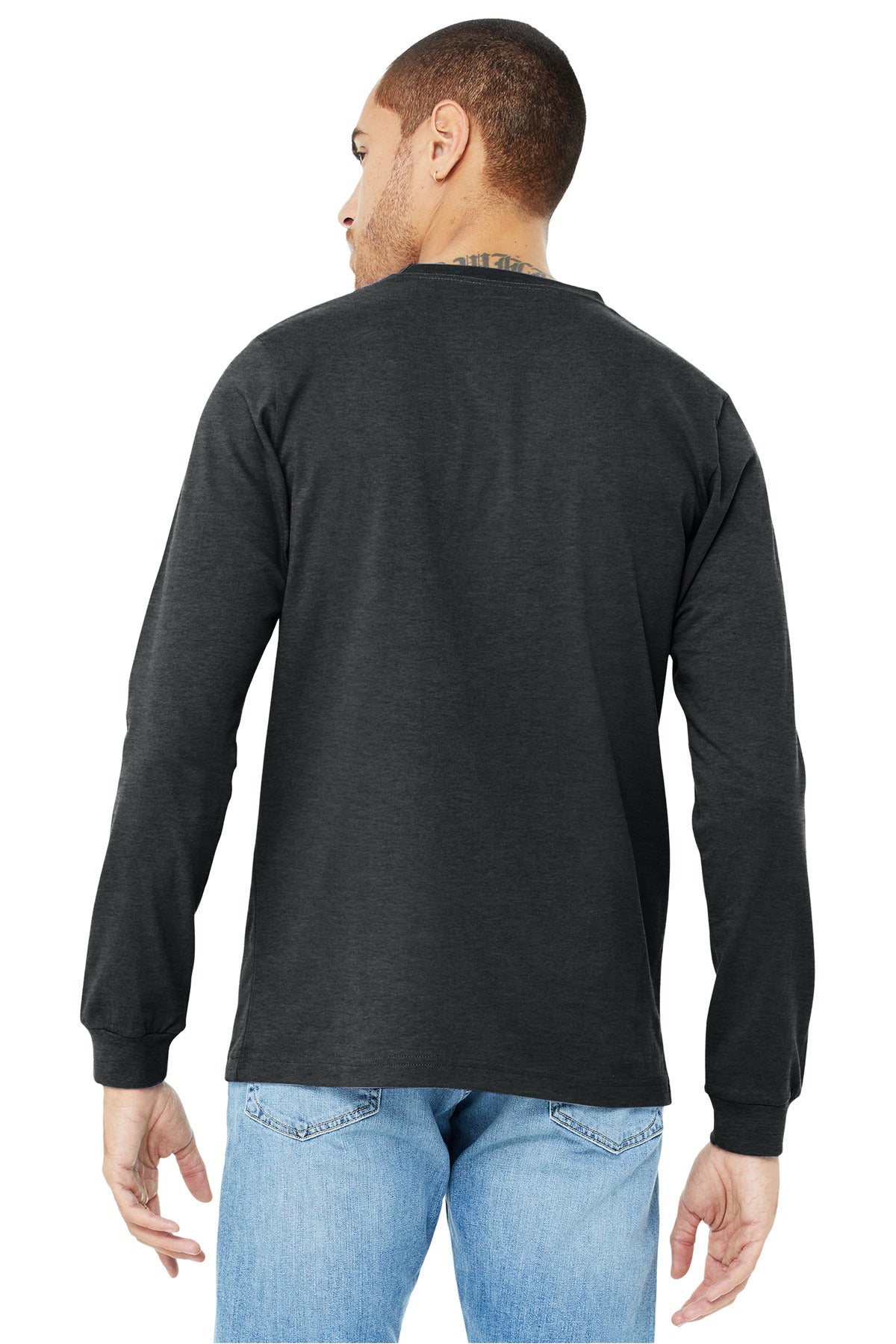 Back Model Dark Grey Heather