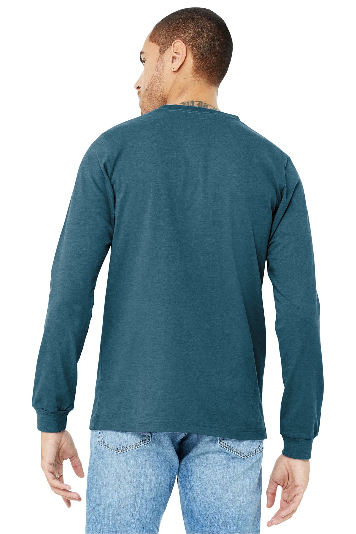 Back Model Heather Deep Teal