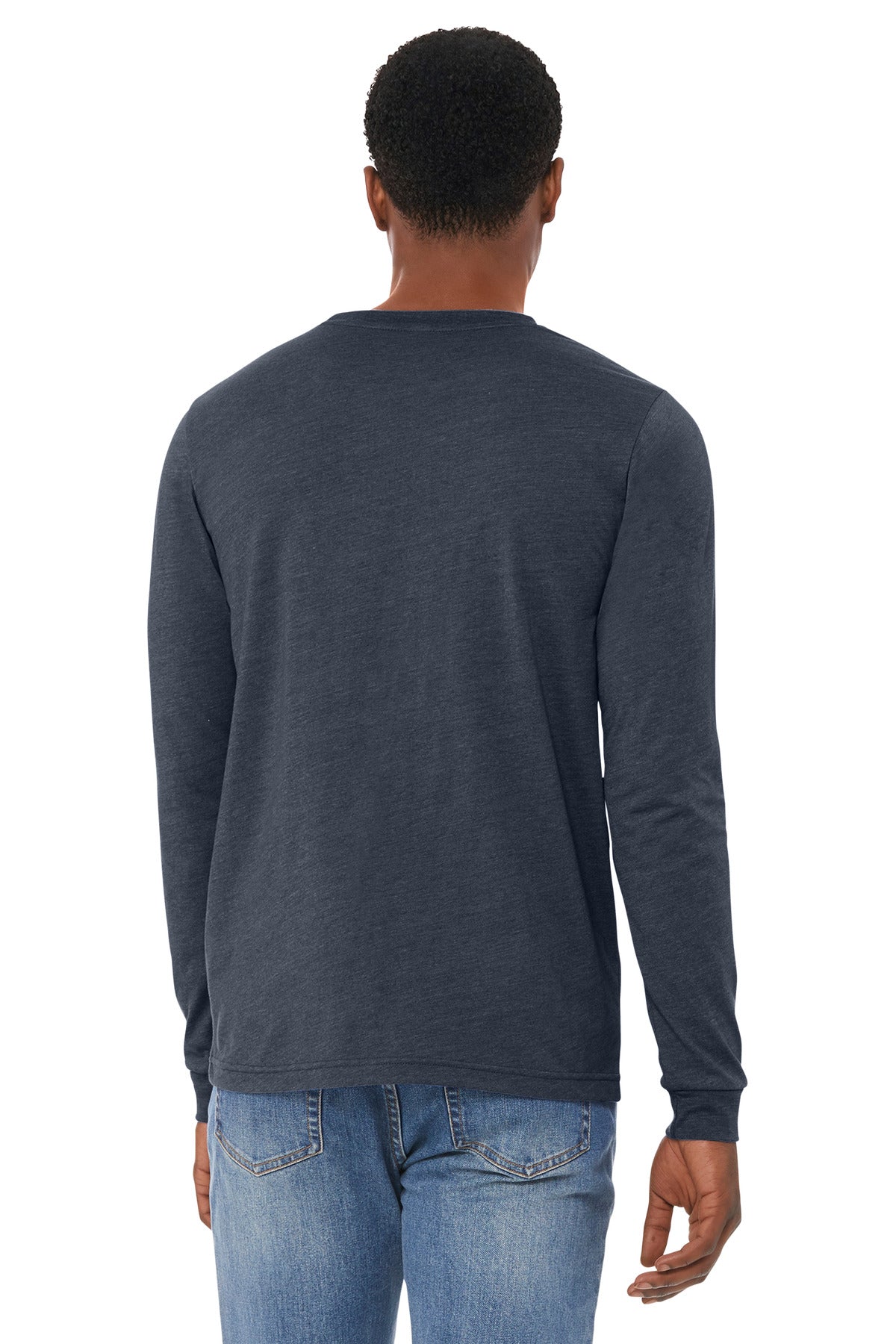 Back Model Heather Midnight Navy