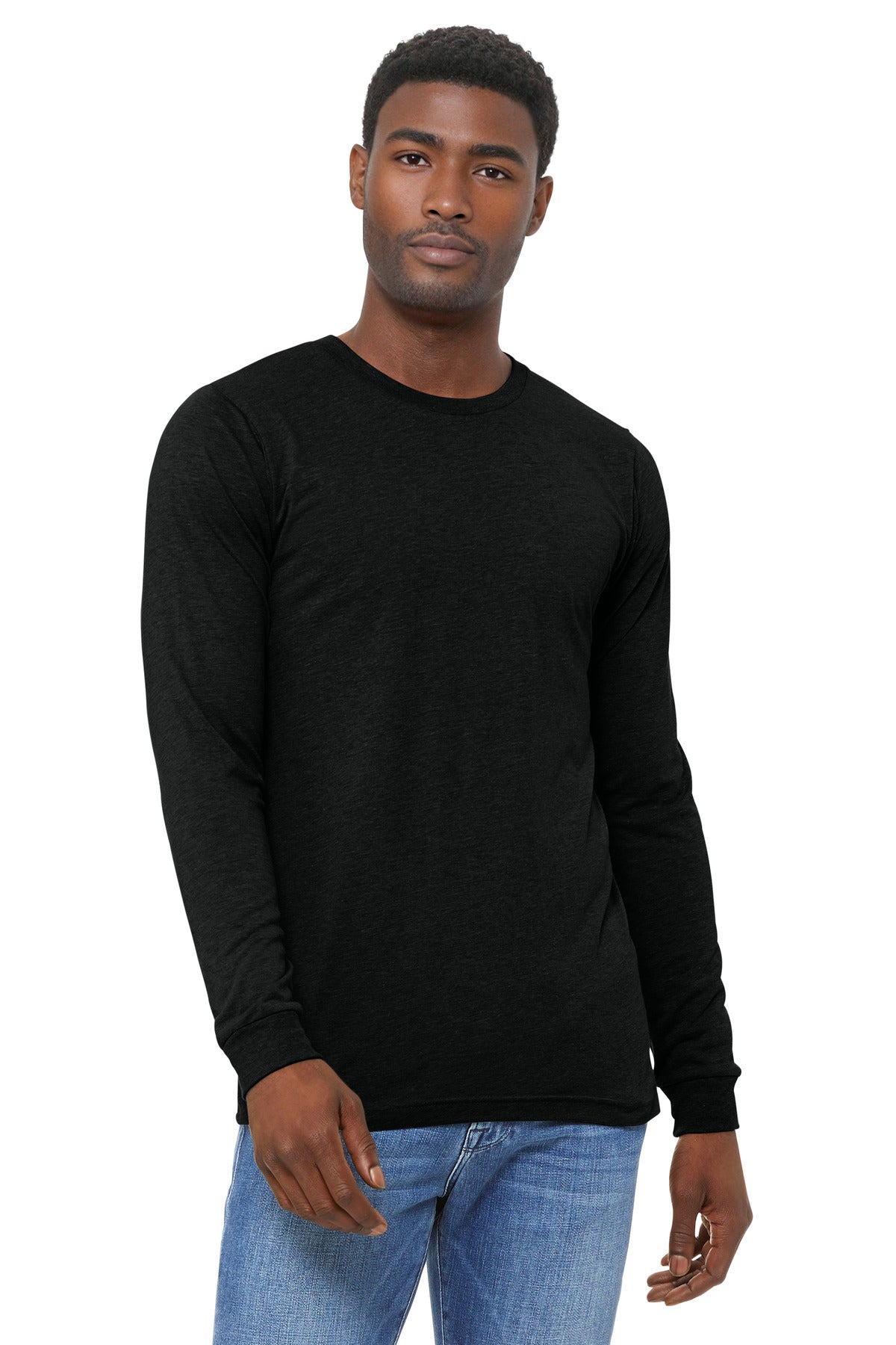 Model Black Heather Triblend