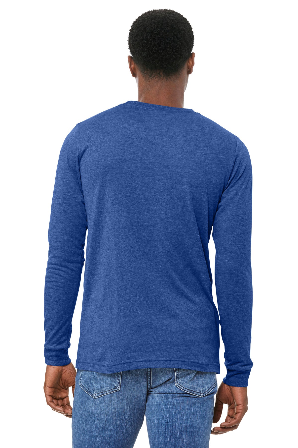 Back Model Blue Triblend