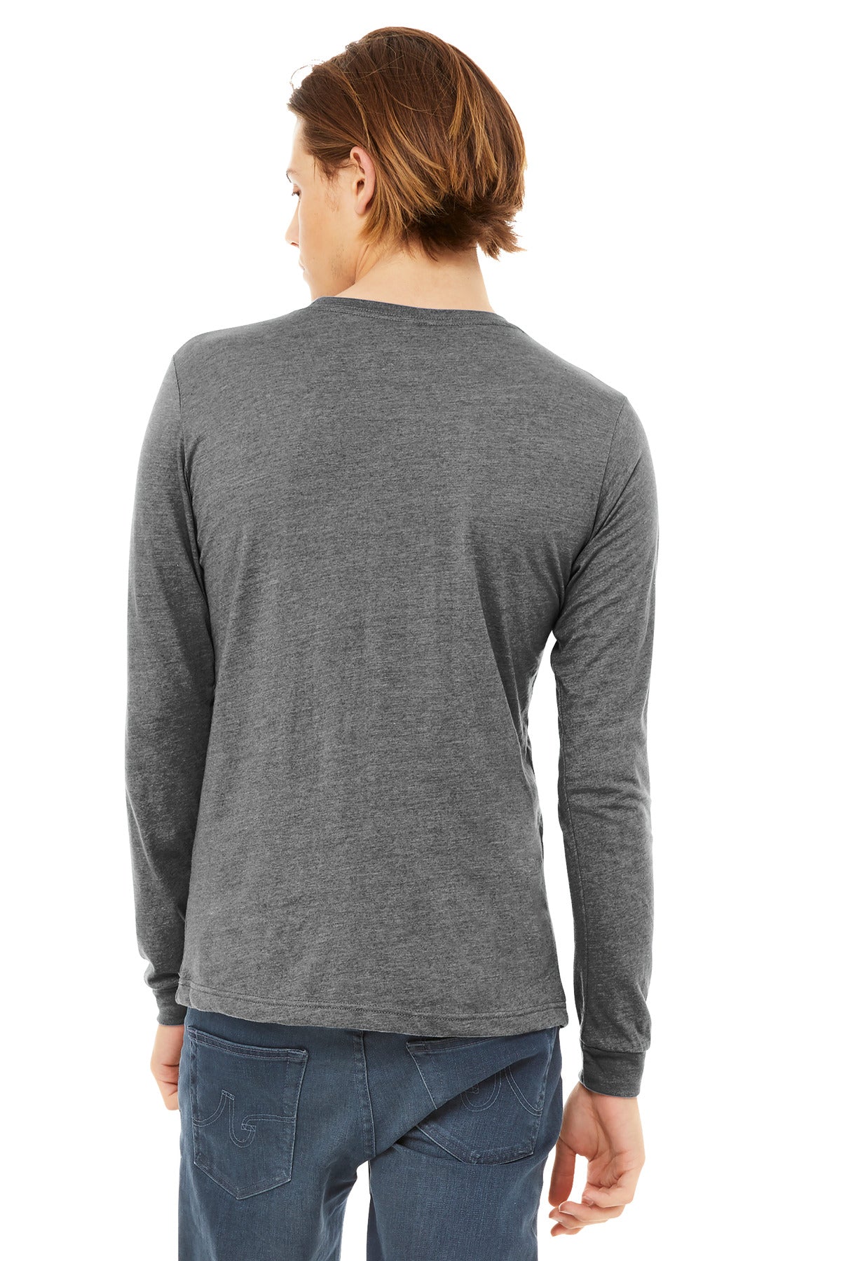 Back Model Grey Triblend