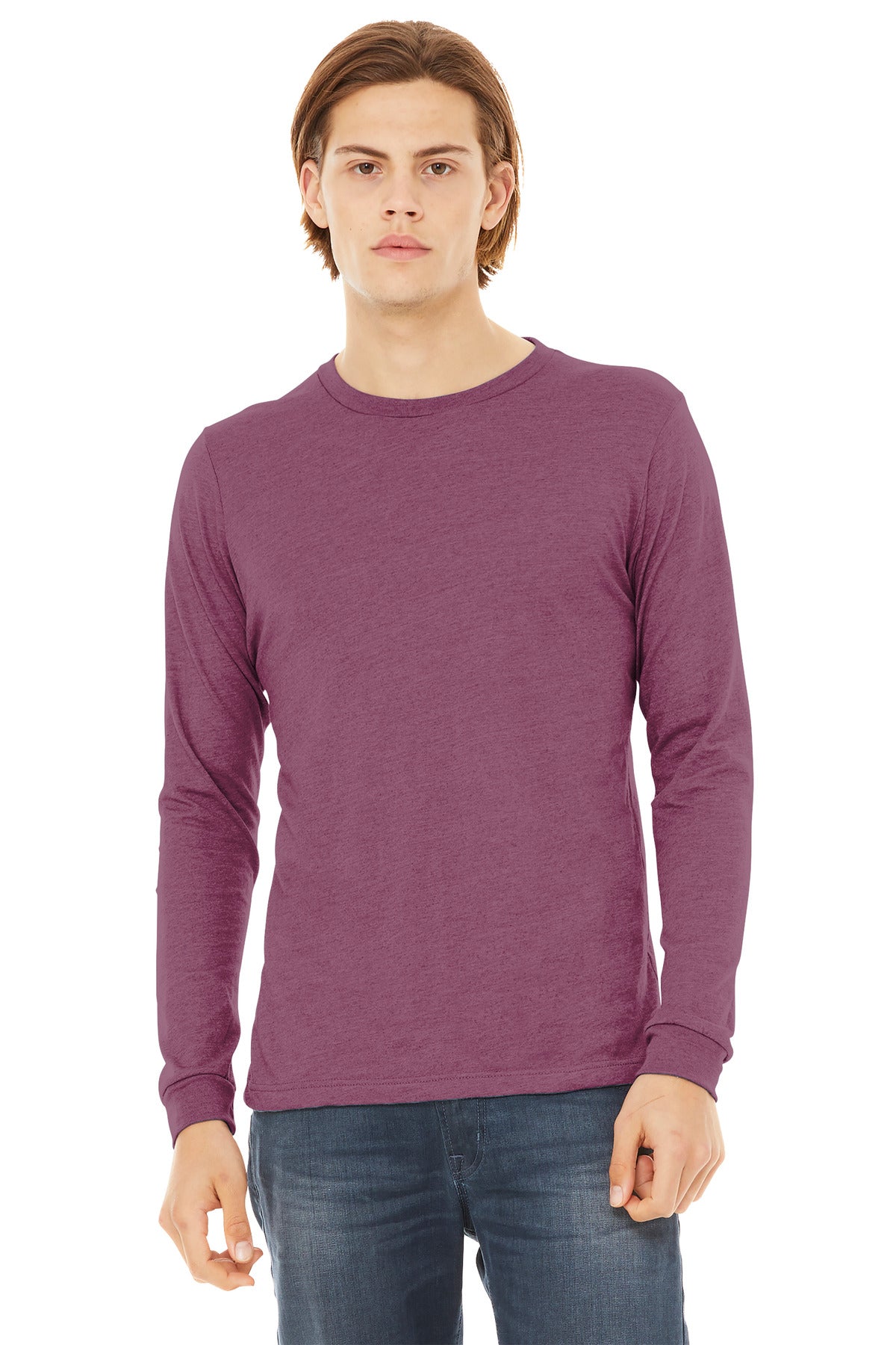 Model Maroon Triblend