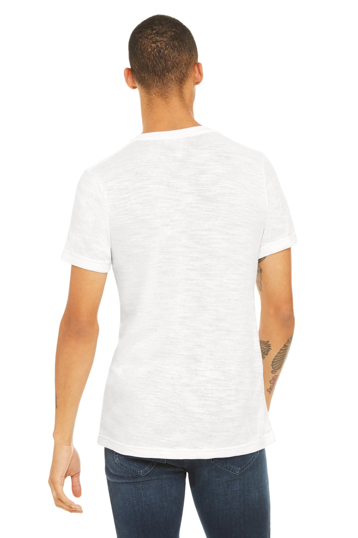 Back Model White Slub