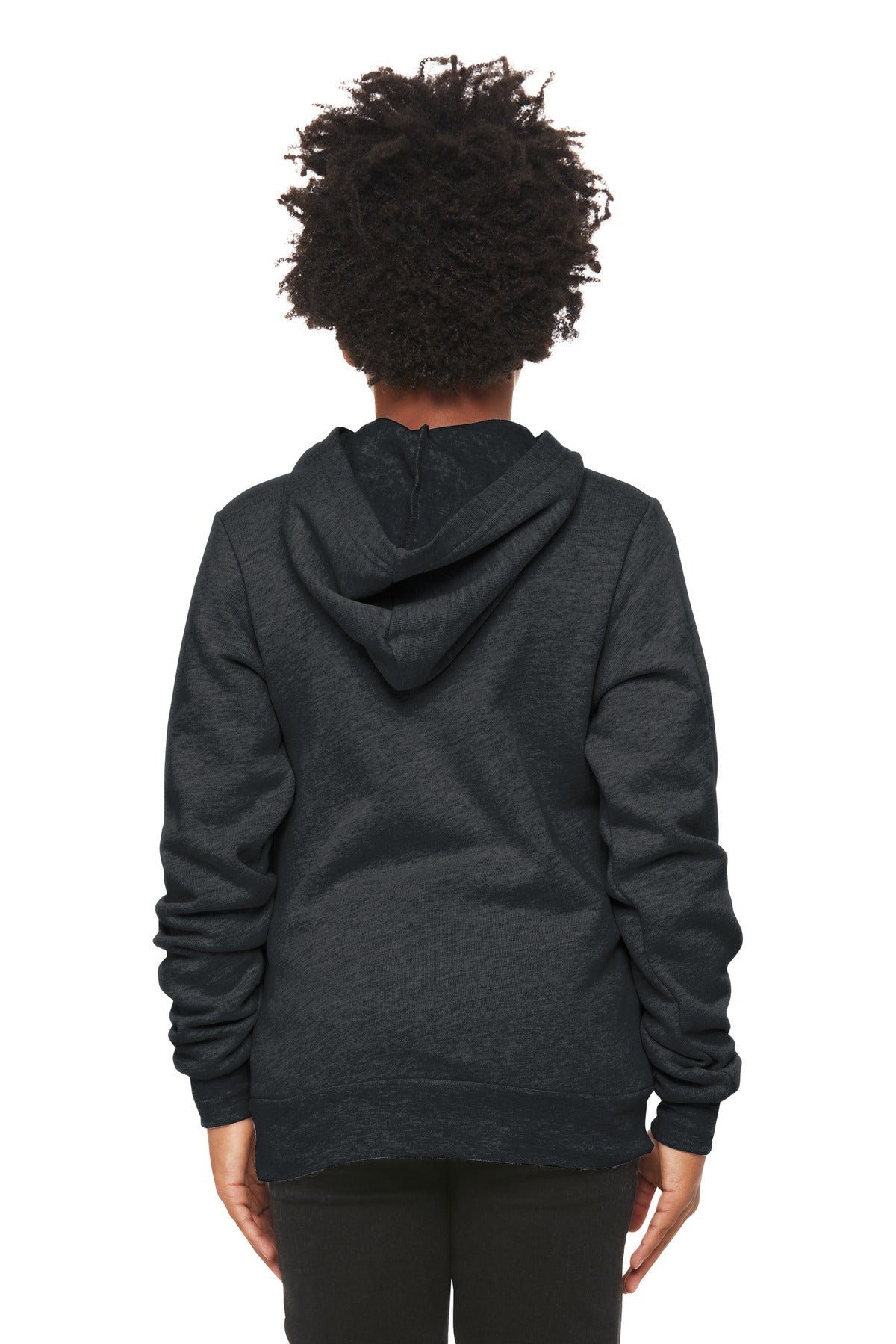 Back Model Dark Grey Heather