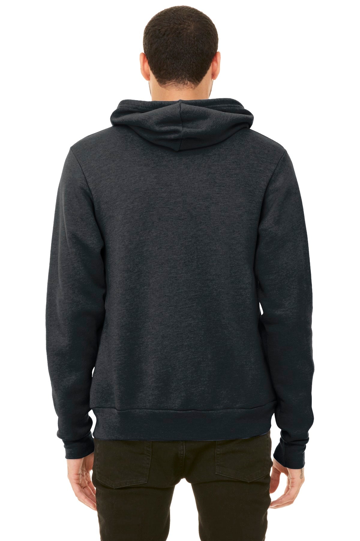 Back Model Dark Grey Heather