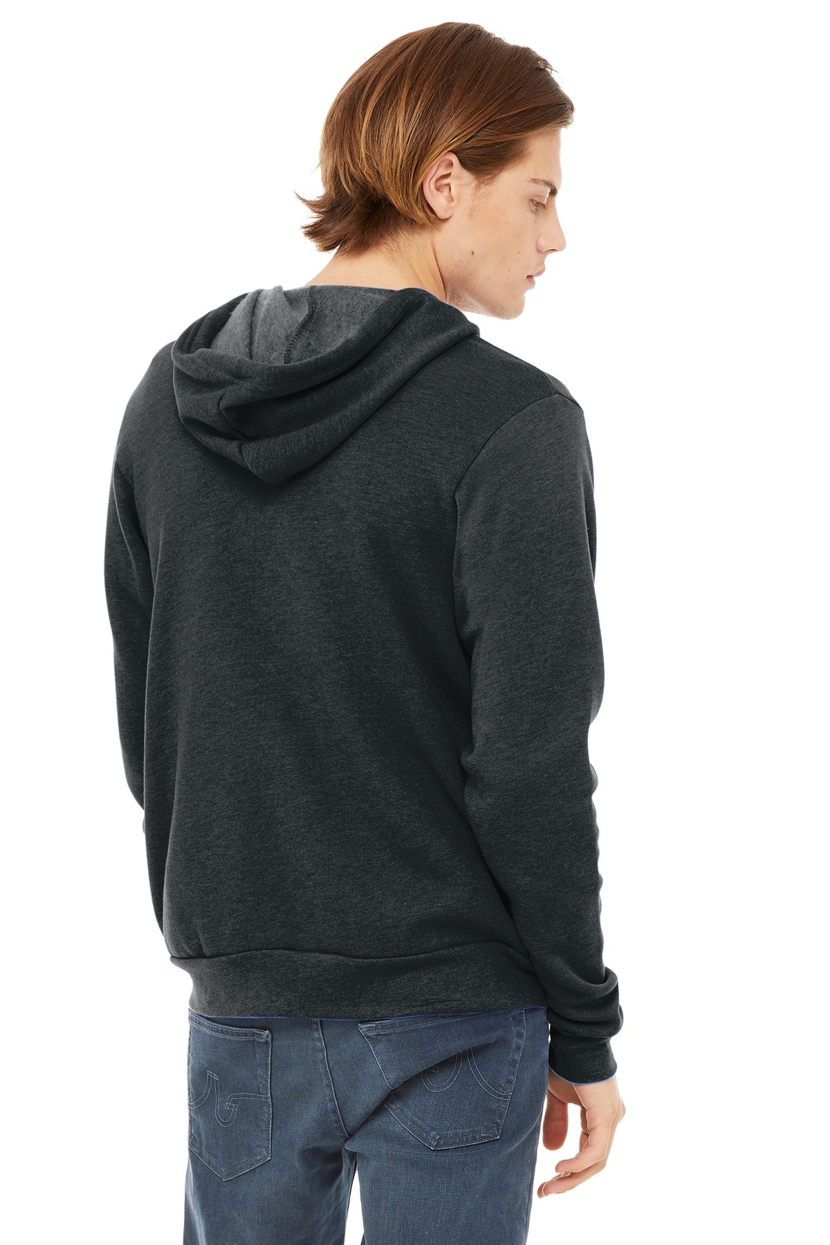 Back Model Dark Grey Heather