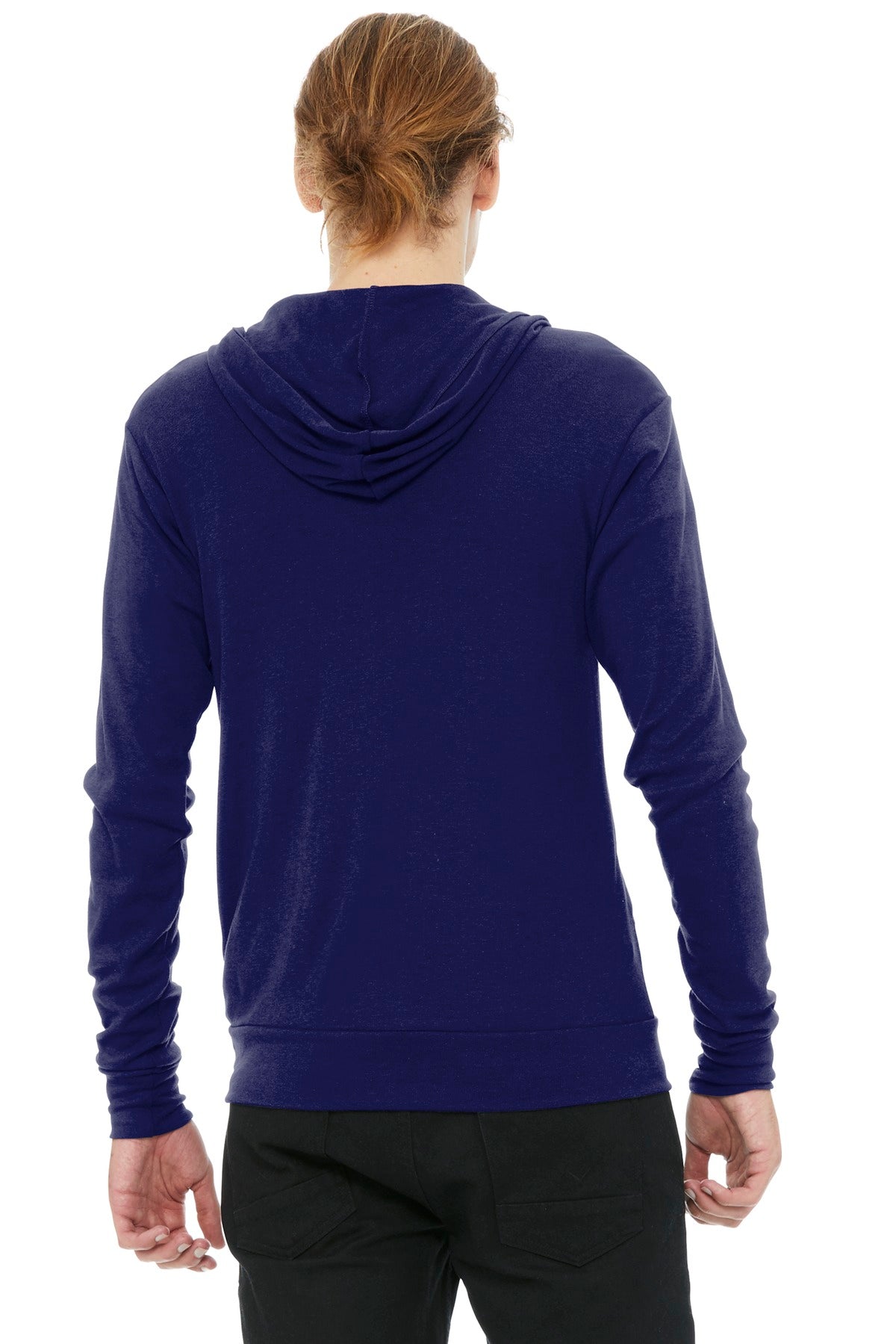 Back Model Navy Triblend