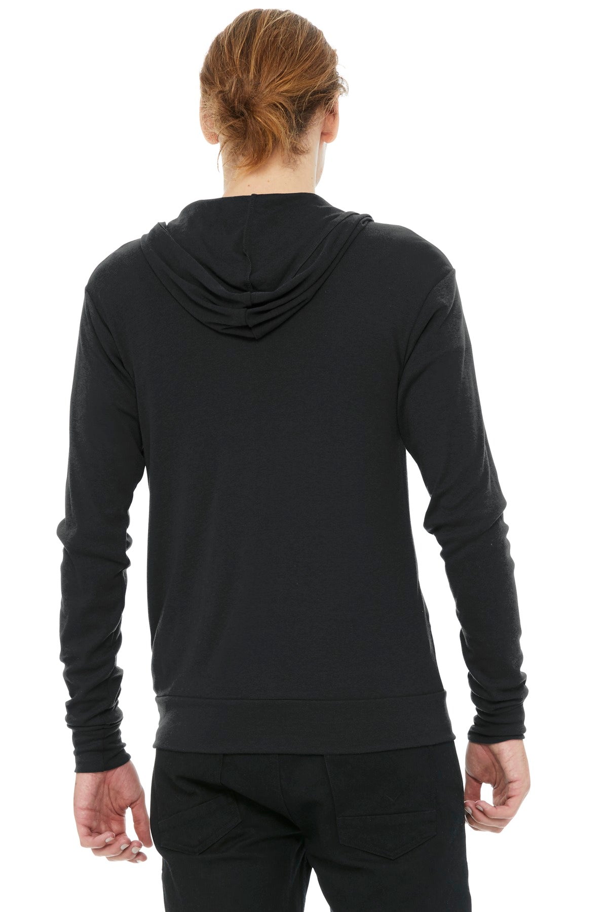 Back Model Solid Dark Grey Triblend