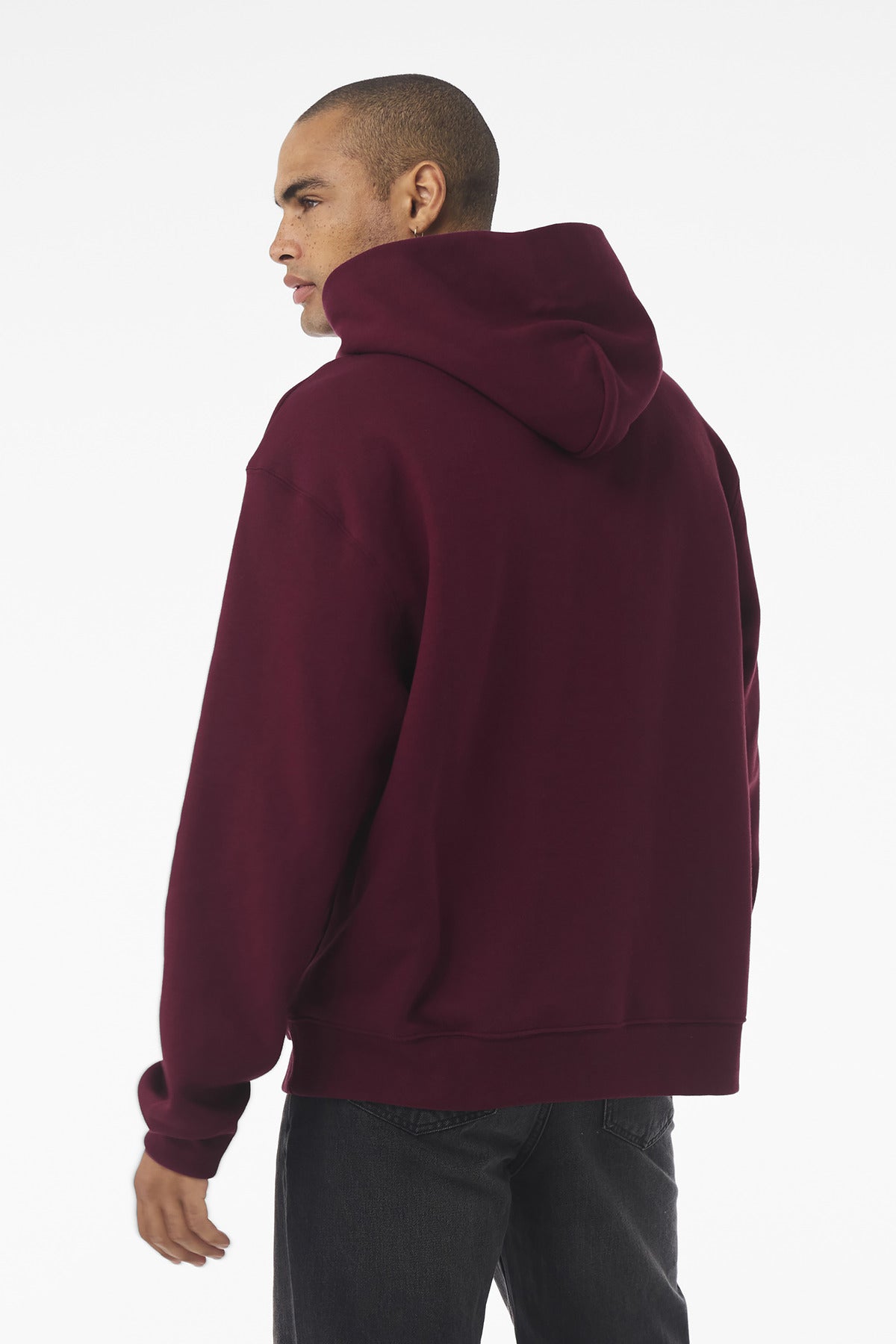 Back Model Maroon