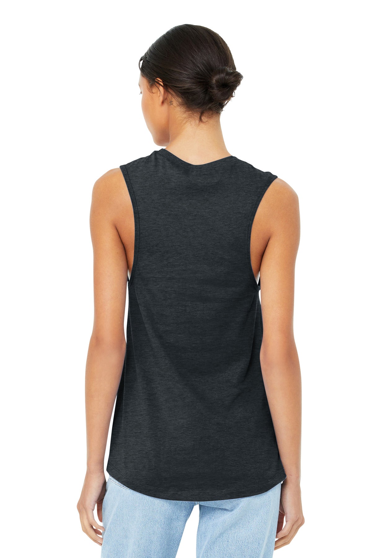 Back Model Dark Grey Heather