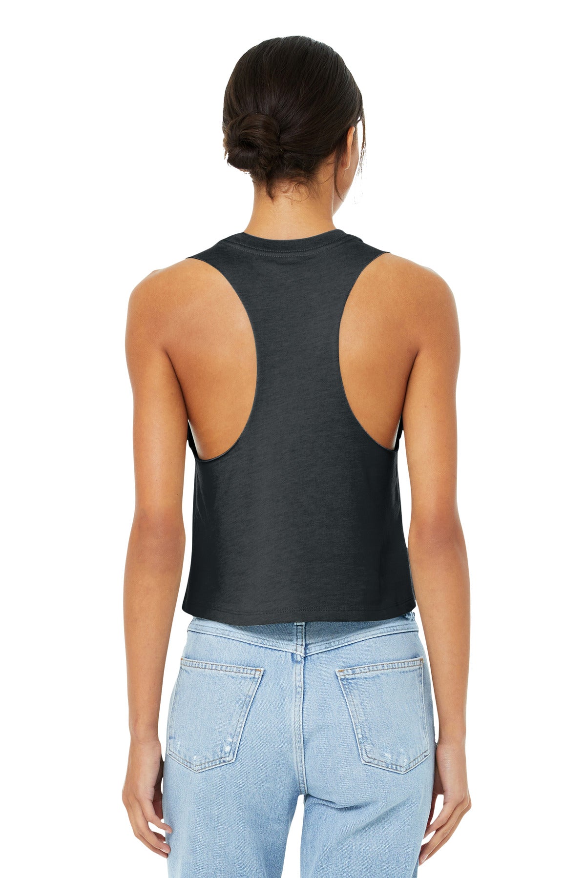 Back Model Dark Grey Heather