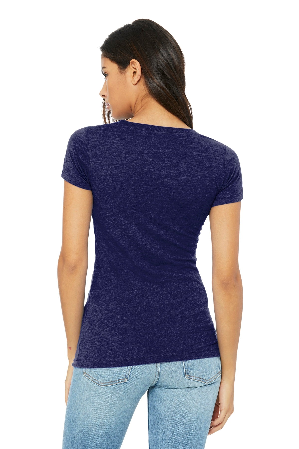 Back Model Navy Triblend