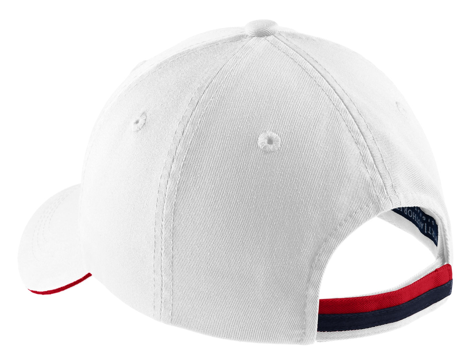 Back Product White/ Classic Navy/ Red