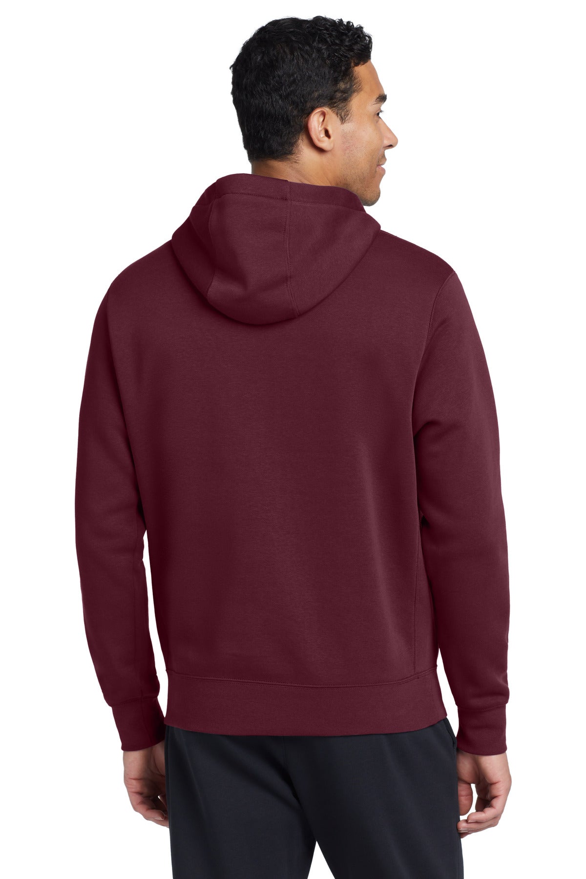 Back Model Dark Maroon
