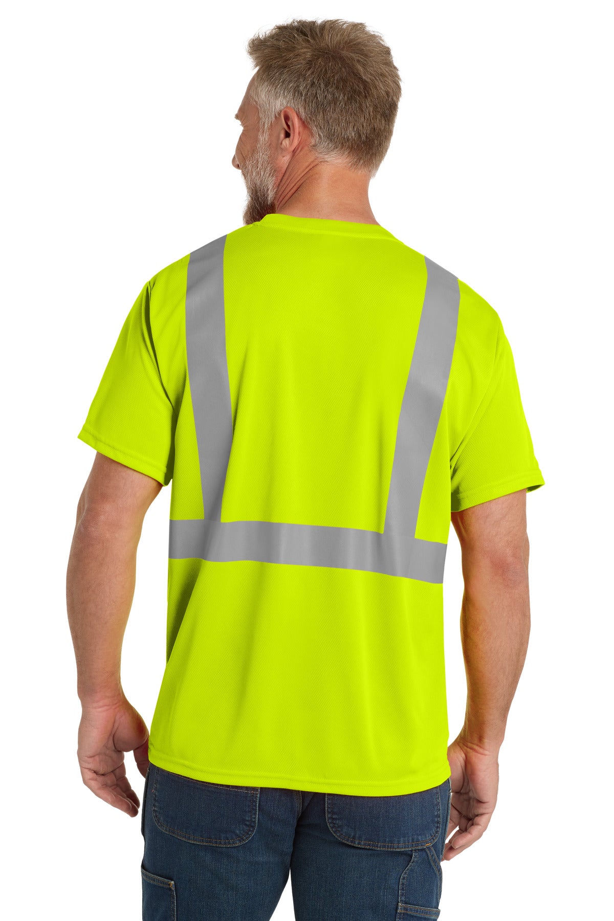 Back Model Safety Yellow