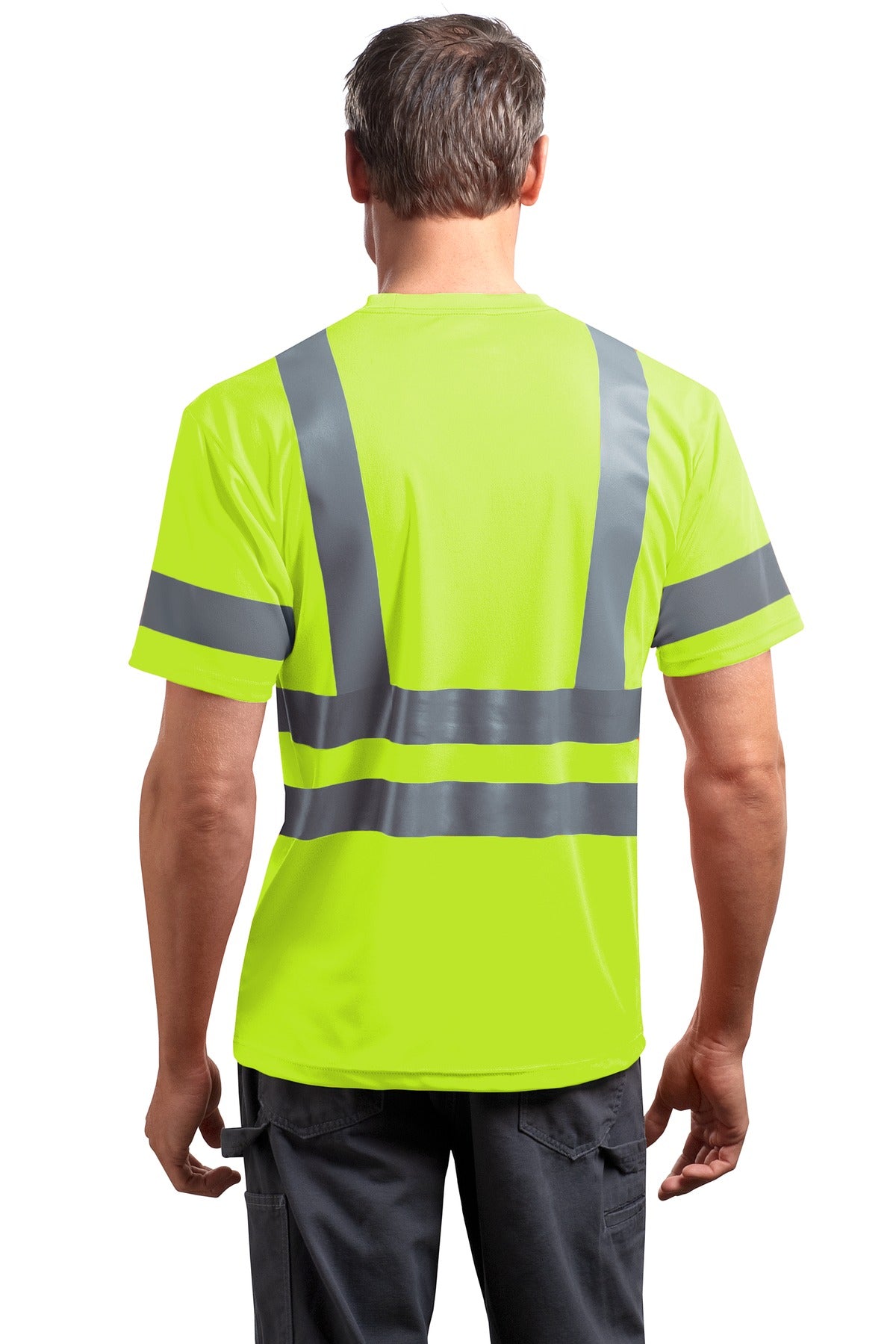 Back Model Safety Yellow