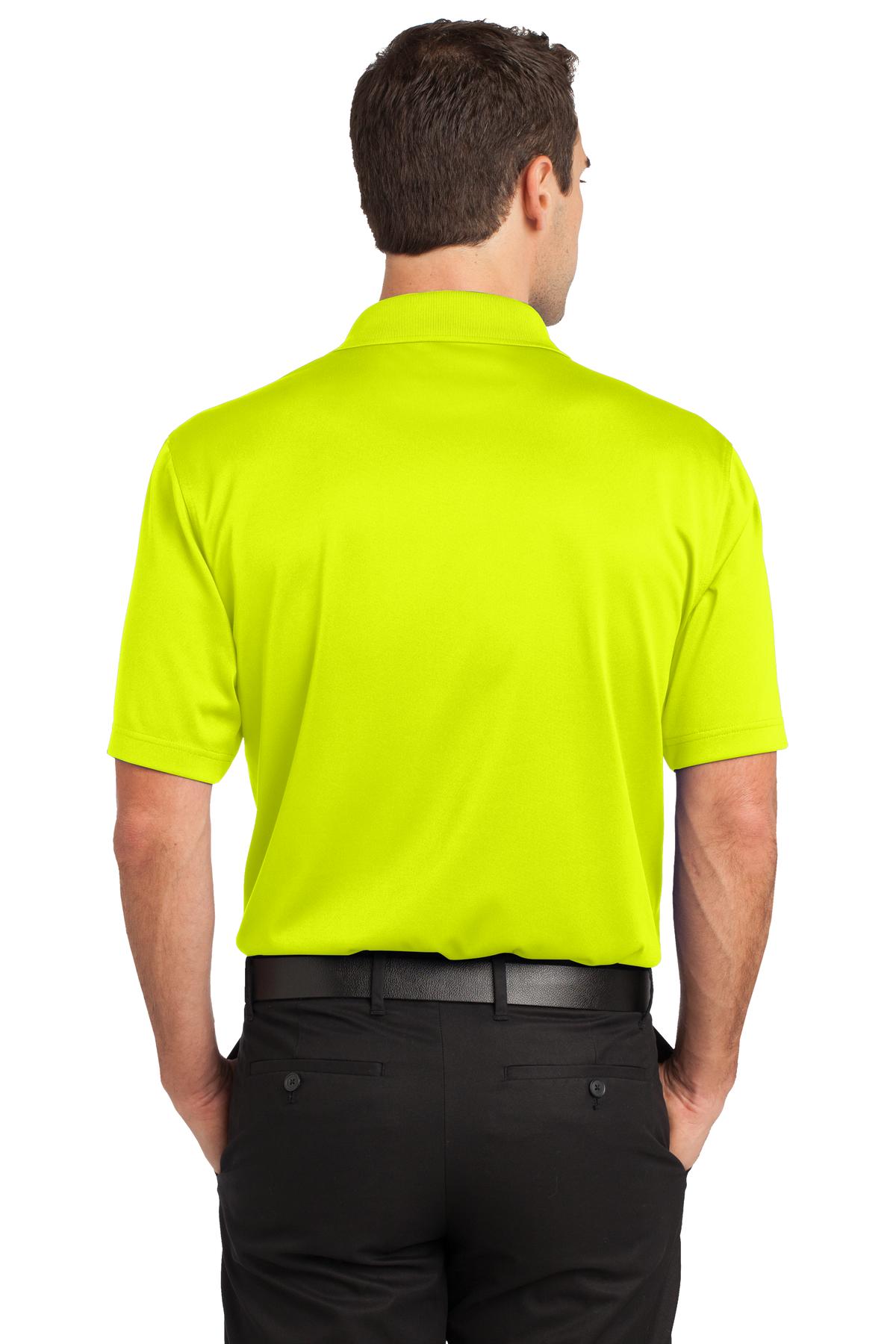 Back Model Safety Yellow