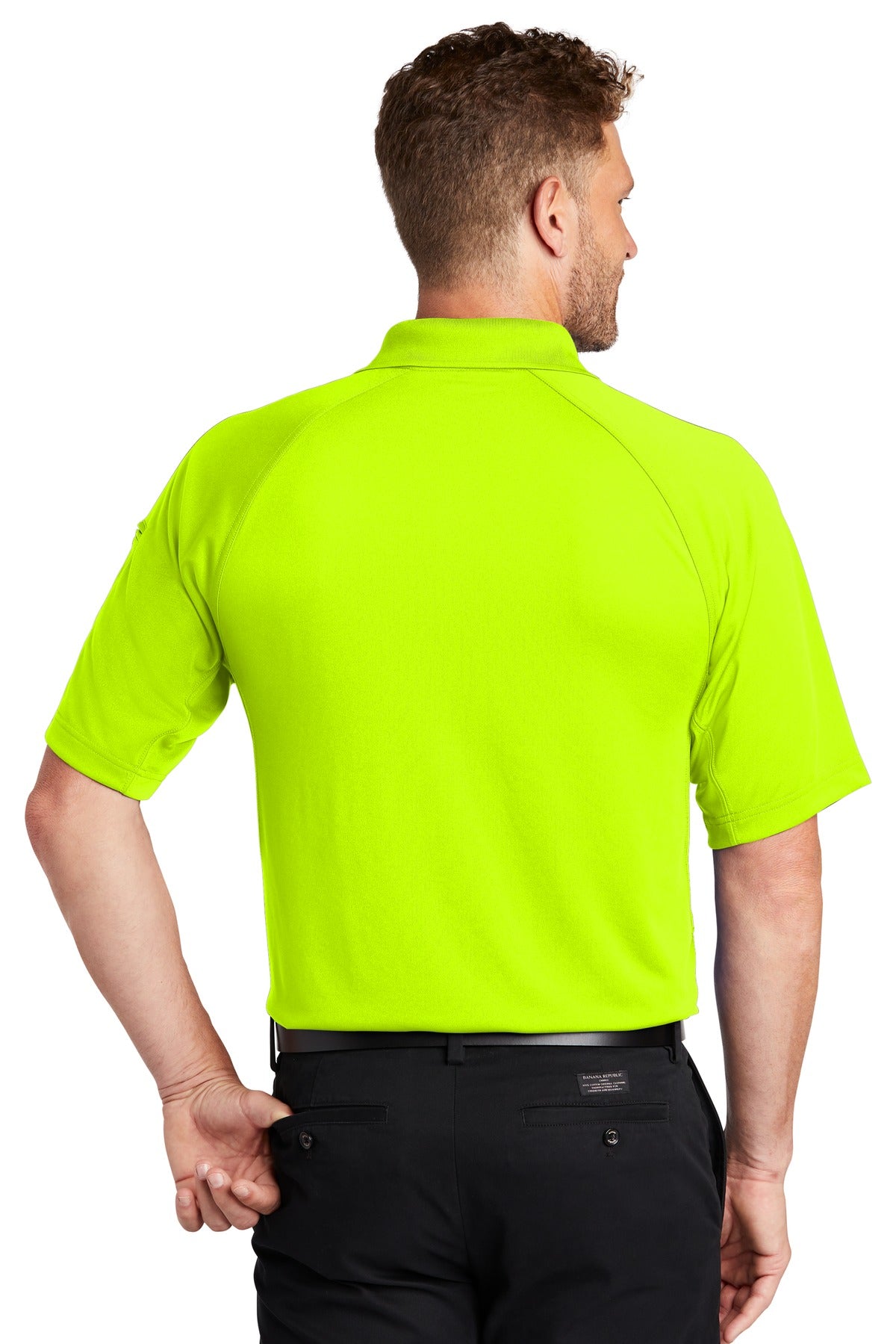 Back Model Safety Yellow