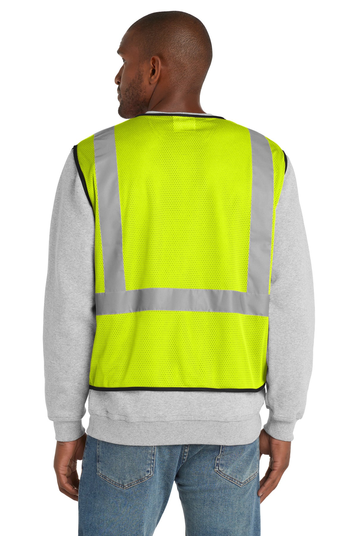 Back Model Safety Yellow