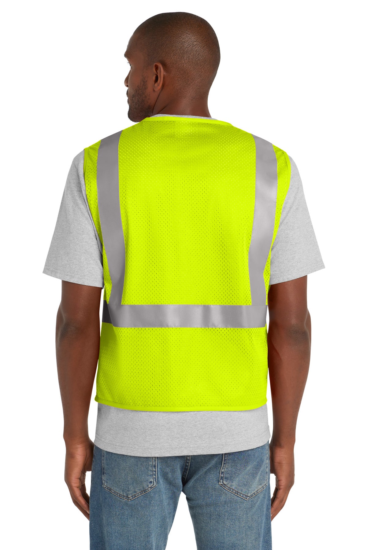 Back Model Safety Yellow