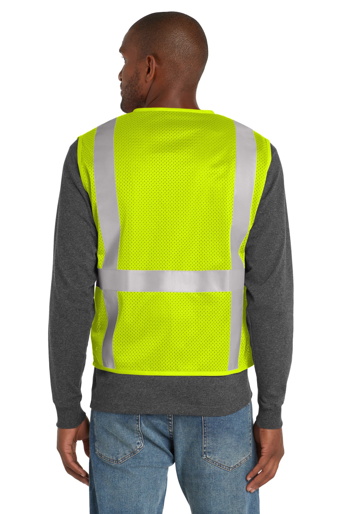 Back Model Safety Yellow