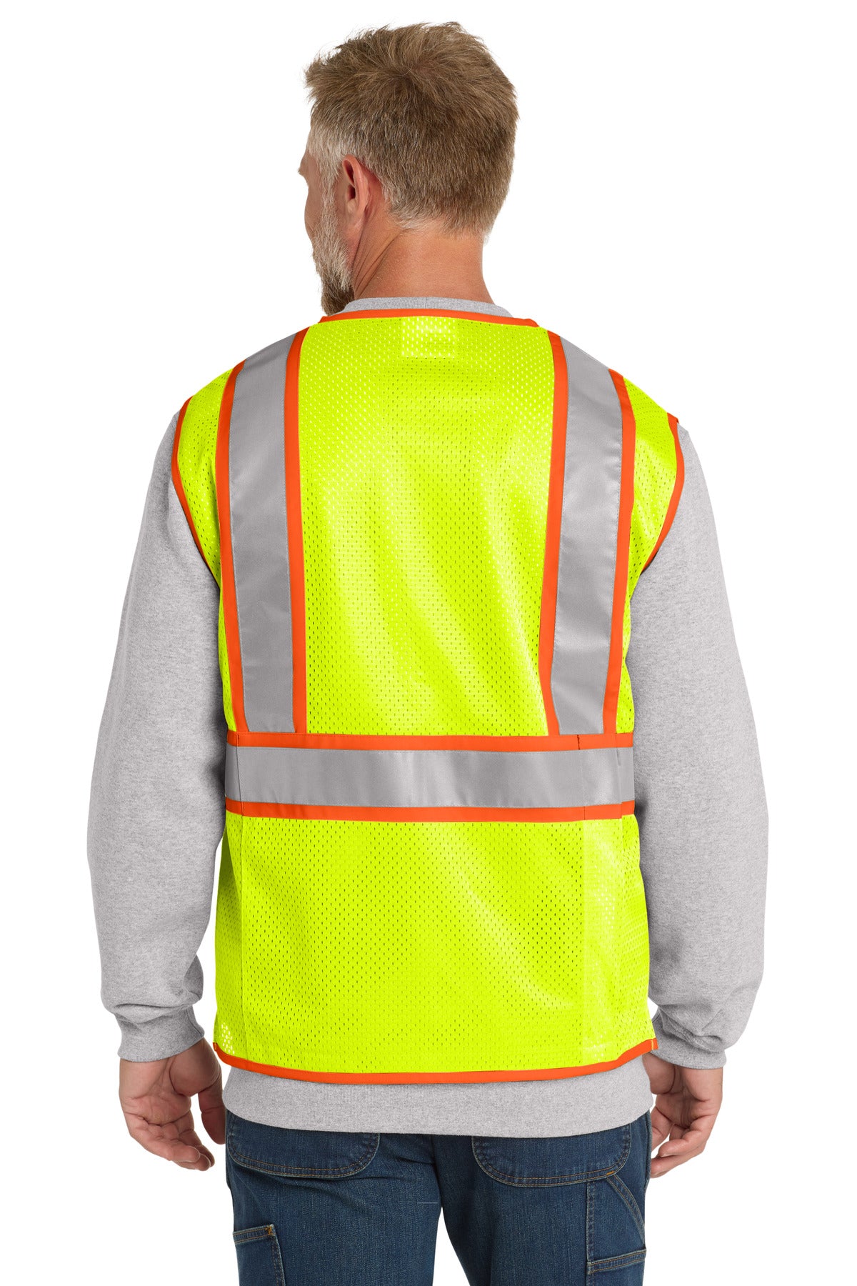 Back Model Safety Yellow