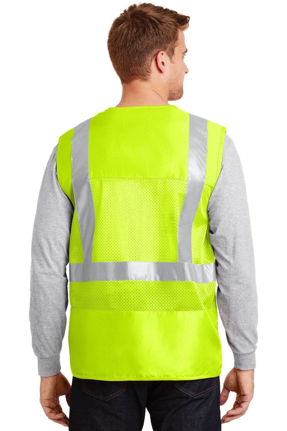 Back Model Safety Yellow