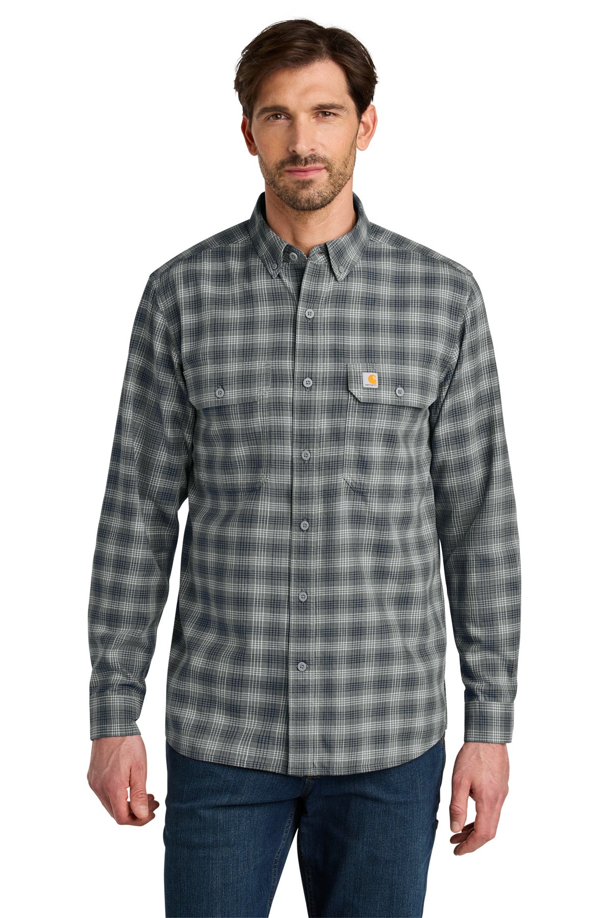 Model Plaid Steel Navy