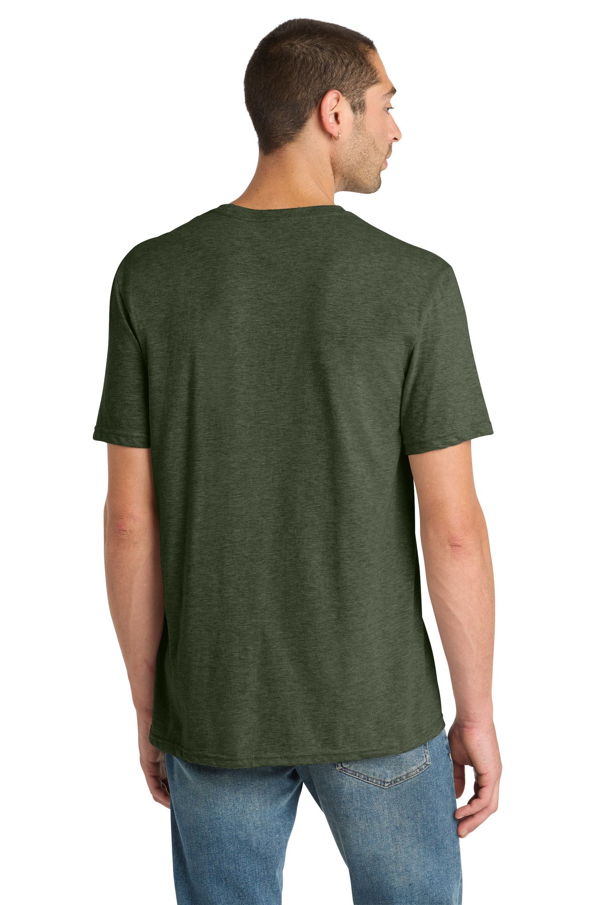 Back Model Heathered Forest Green