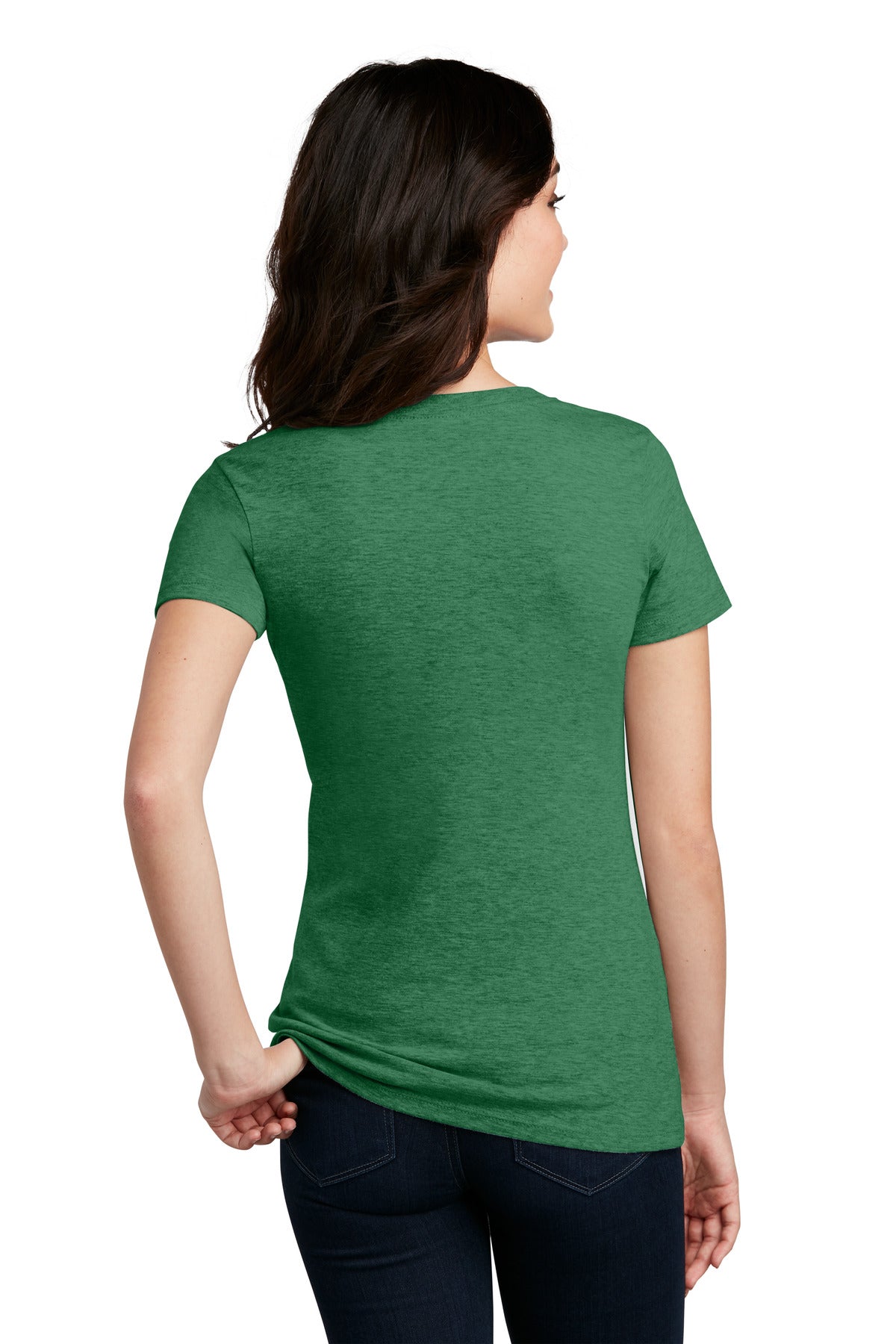 Back Model Heathered Kelly Green