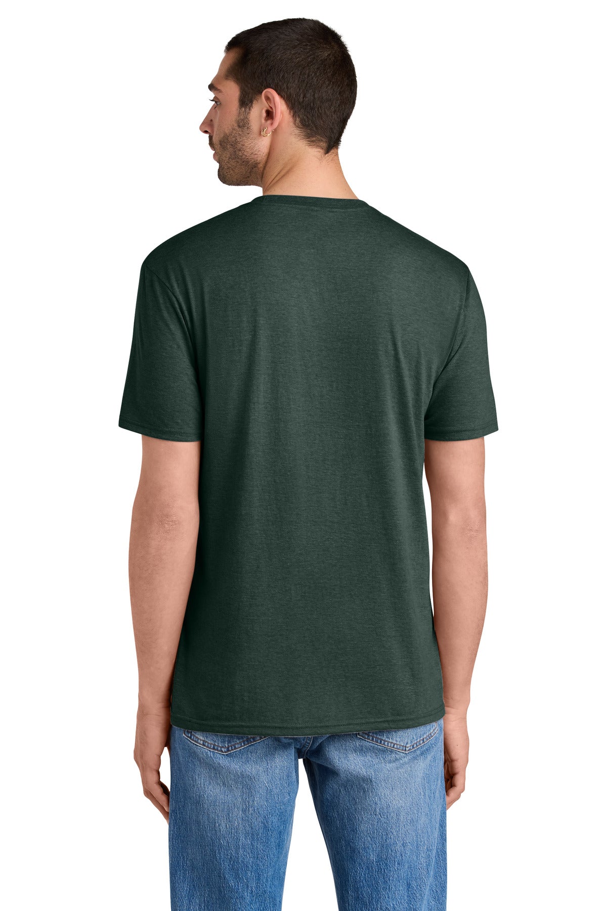 Back Model Heathered Forest Green