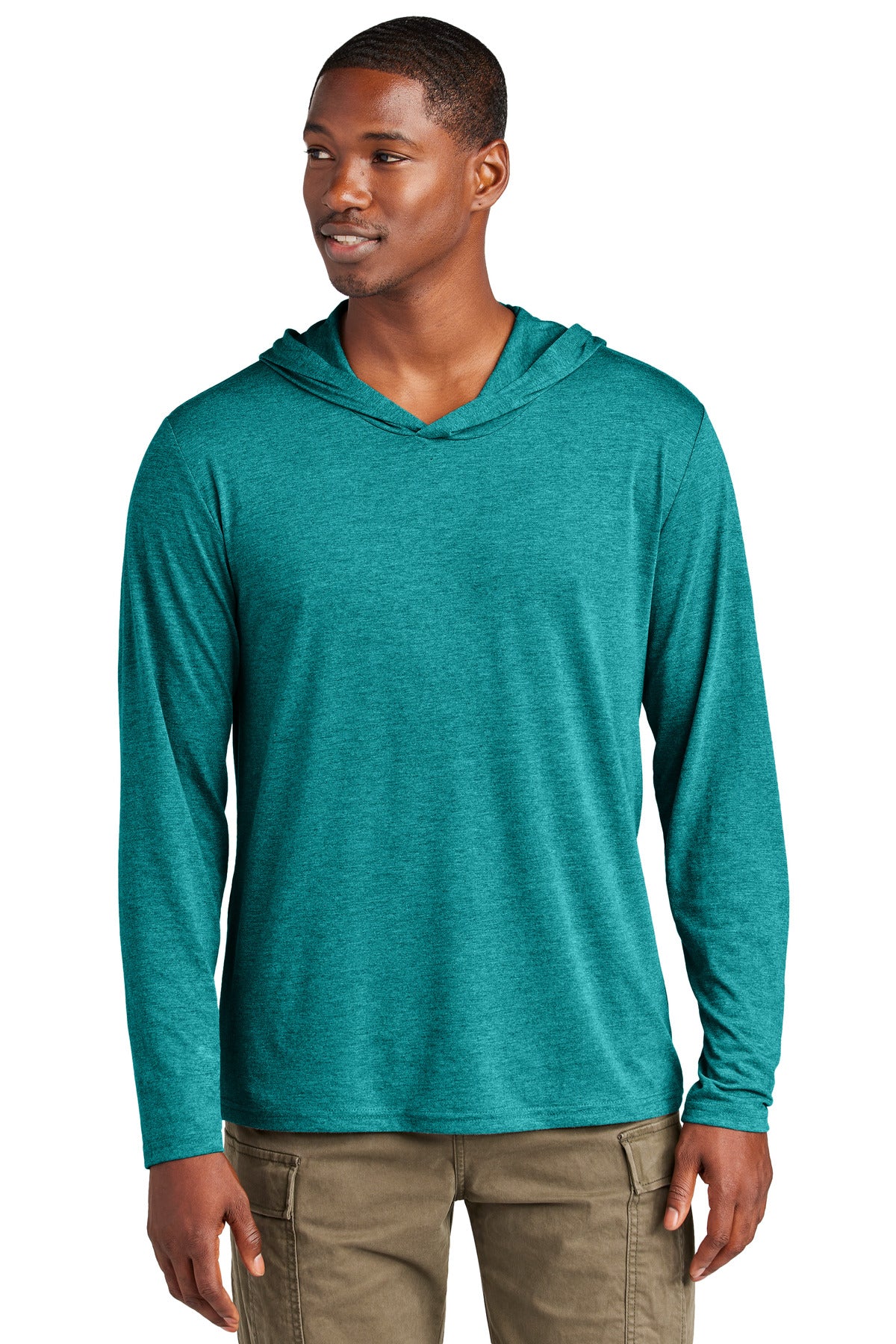 Model Heathered Teal