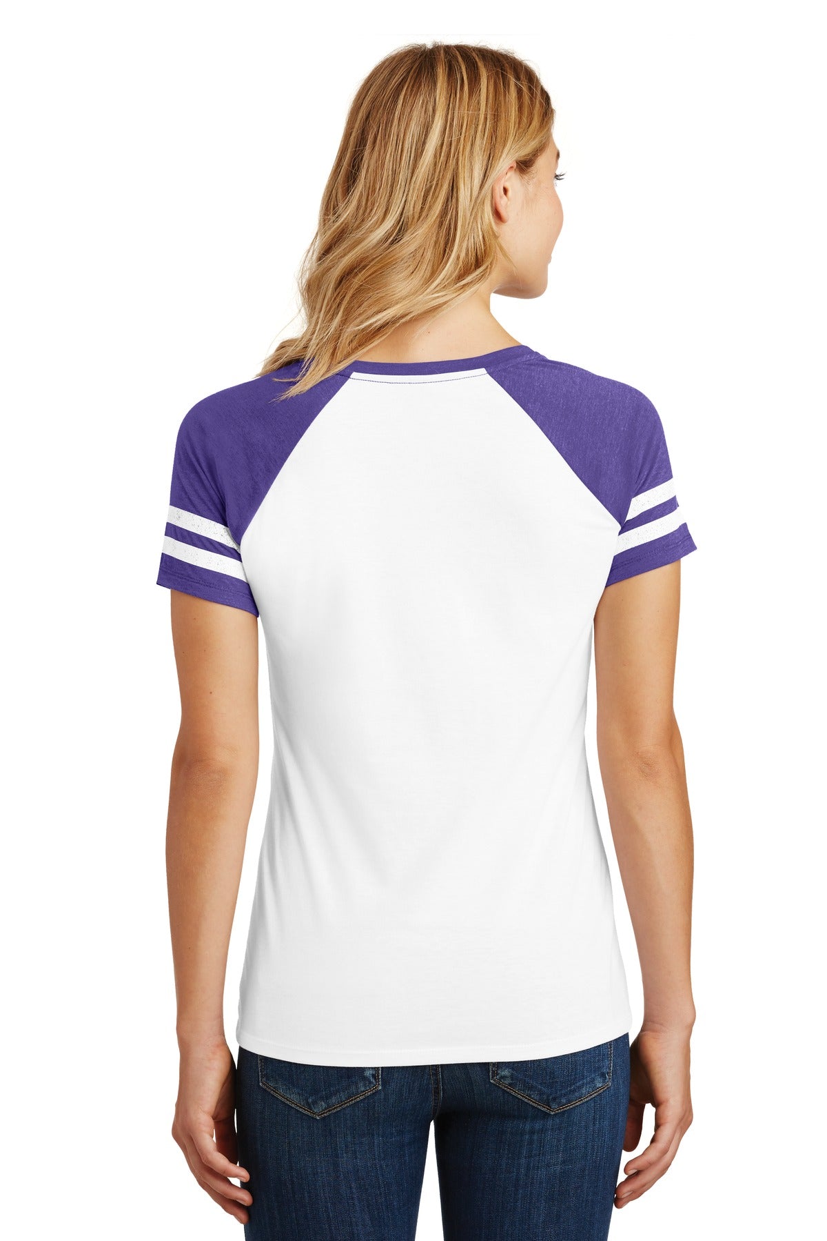 Back Model White/ Heathered Purple